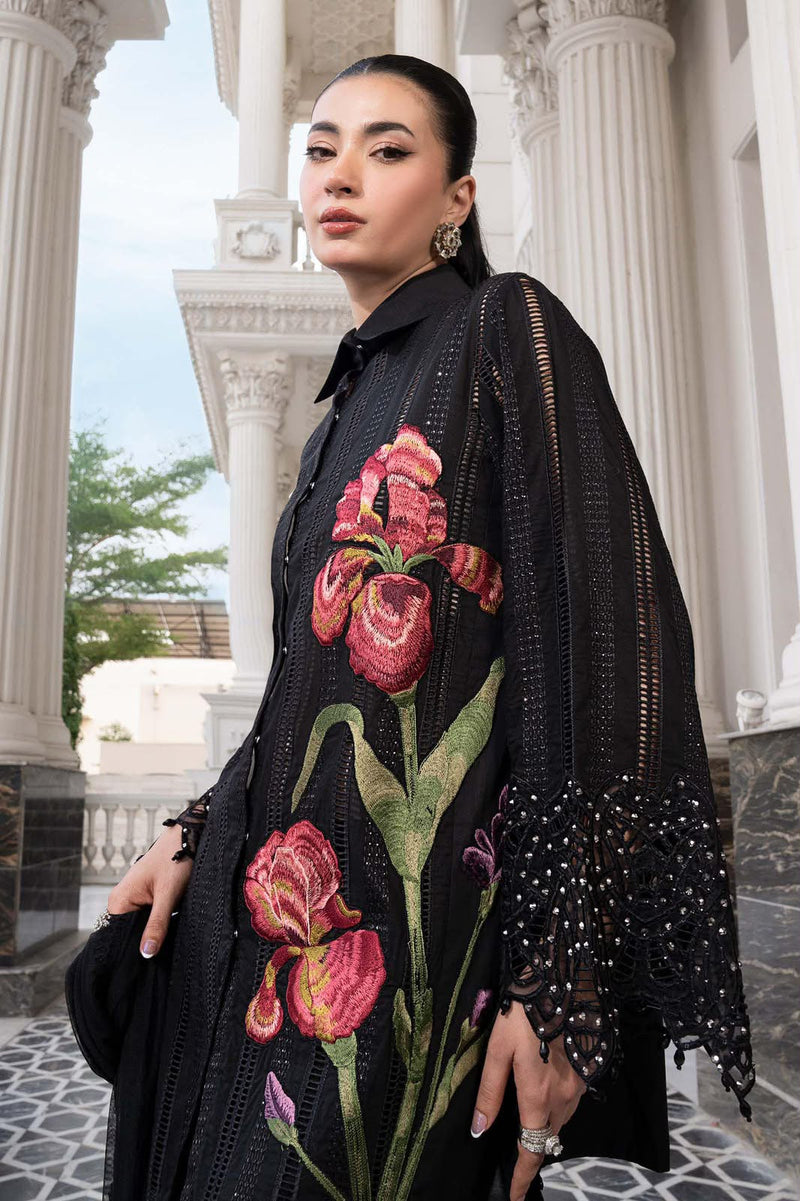 Maria B. 6183 Winter Dhanak Embroidered 3 Piece Suit