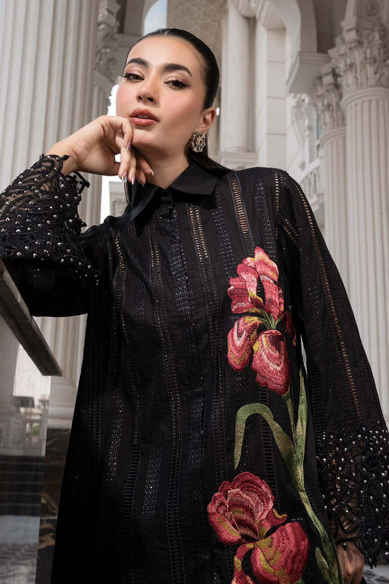 Maria B. 6183 Winter Dhanak Embroidered 3 Piece Suit